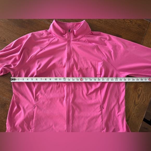 Tek Gear Fuchsia Ultrastretch Jacket SZ 3X - Picture 8 of 8